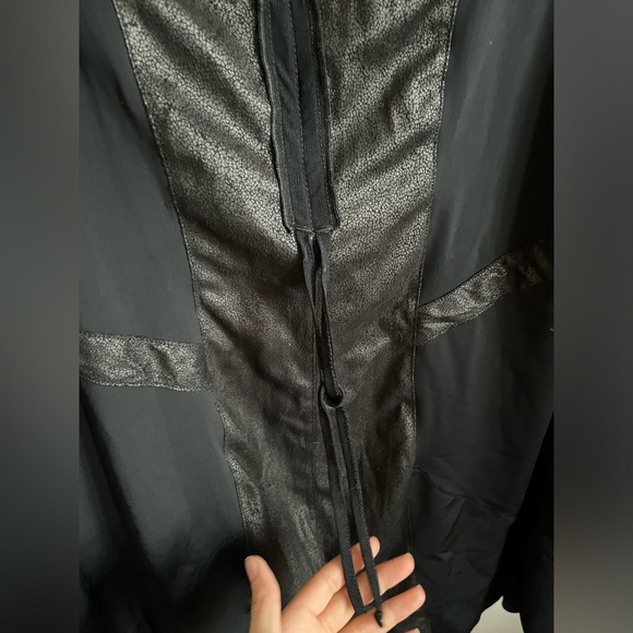CRISCA Black Zip-up Jacket Dress - Picture 15 of 16